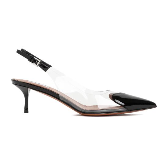 26FW 알라이아 샌들 AA3E057CK150 999 NOIR - ALAIA