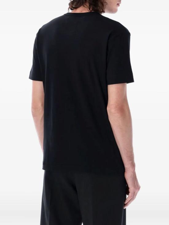 26FW 꼼데가르송 레드 하트 티셔츠 P1T108 BLACK - COMME DES GARCONS