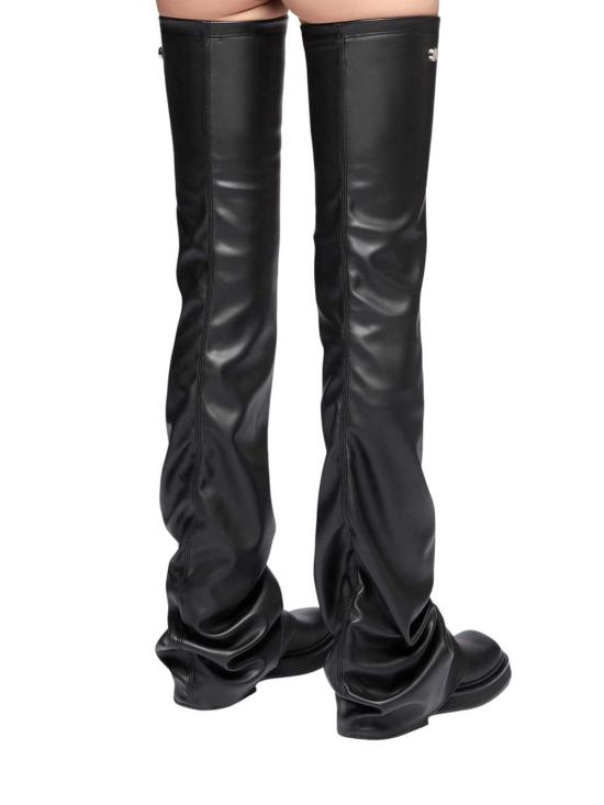 26FW 디 아티코 슈즈 260WSH00901PUR003AA 100 BLACK - THE ATTICO