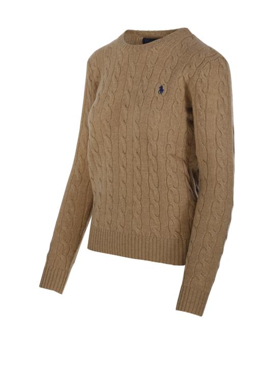 26FW 랄프 로렌 스웨터 211971865002 COLLECTION CAMEL MELANGE - RALPH LAUREN