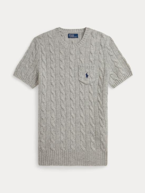 26FW 랄프 로렌 스웨터 말리아 마니체 코르테의 트레체 그리지오 - RALPH LAUREN
