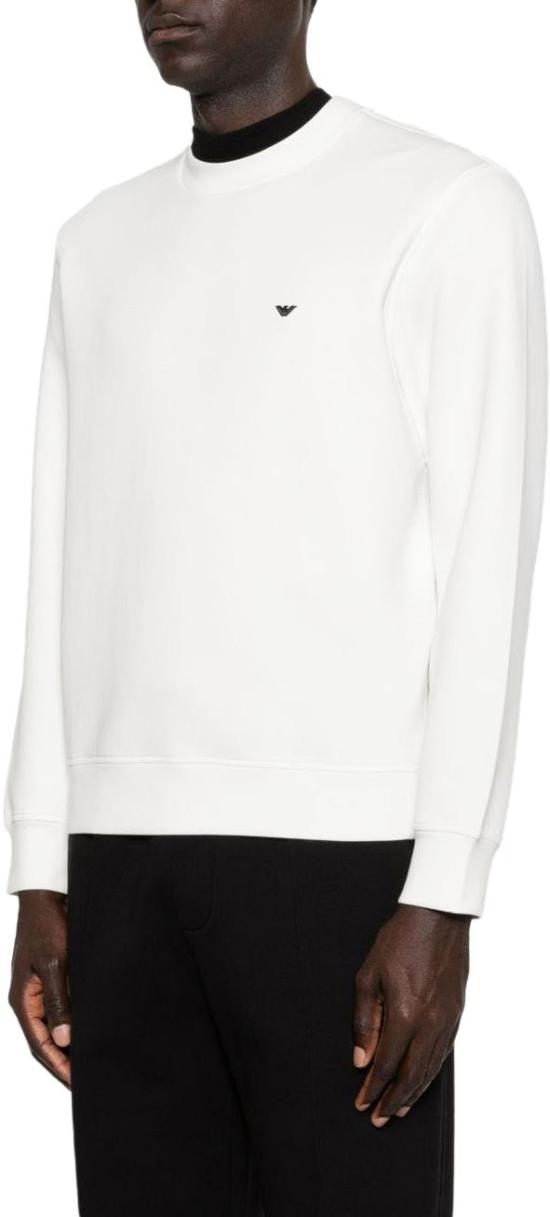 26SS 엠포리오 아르마니 스웨터 8056643425382 WHITE - EMPORIO ARMANI