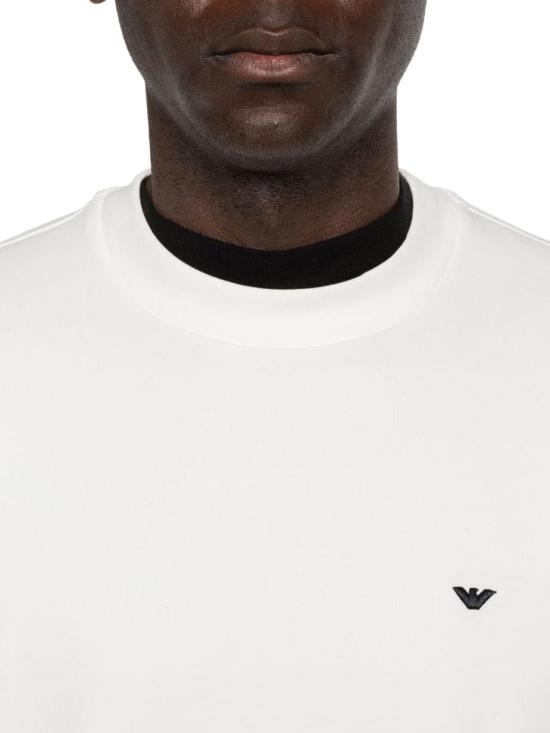 26SS 엠포리오 아르마니 스웨터 8056643425382 WHITE - EMPORIO ARMANI