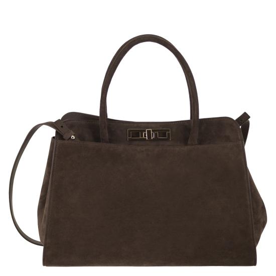 26FW 파비아나 필리피 토트백 BGD216A851 DARK BROWN