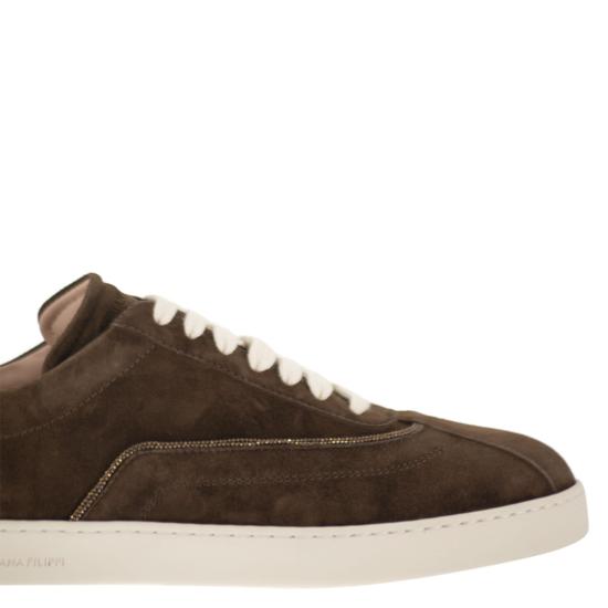 26FW 파비아나 필리피 스니커즈 ASD216A849 DARK BROWN - FABIANA FILIPPI