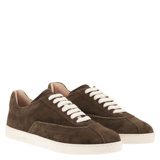 26FW 파비아나 필리피 스니커즈 ASD216A849 DARK BROWN - FABIANA FILIPPI