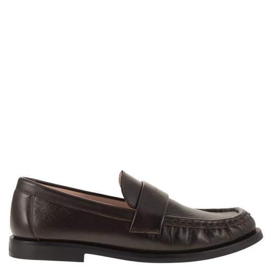 26FW 파비아나 필리피 로퍼 ASD216A843 DARK BROWN