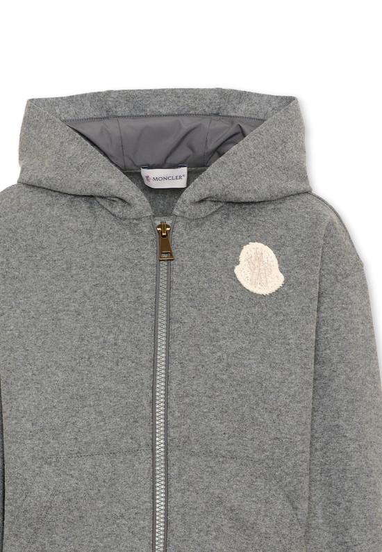 26FW [키즈] 몽클레어 트레이닝 웨어 L2954 8M00005 89B0Y 935 GREY - MONCLER