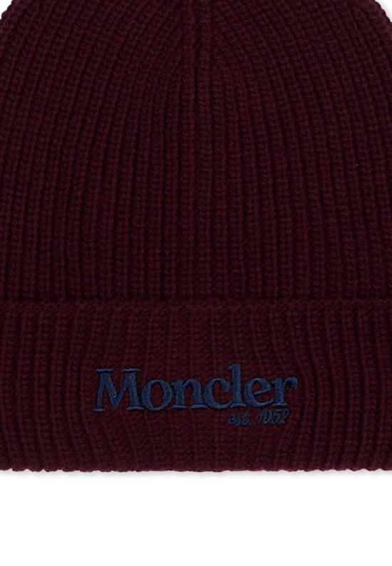 26FW [키즈] 몽클레어 모자 L2954 3B00005 M4281 460 BORDEAUX - MONCLER