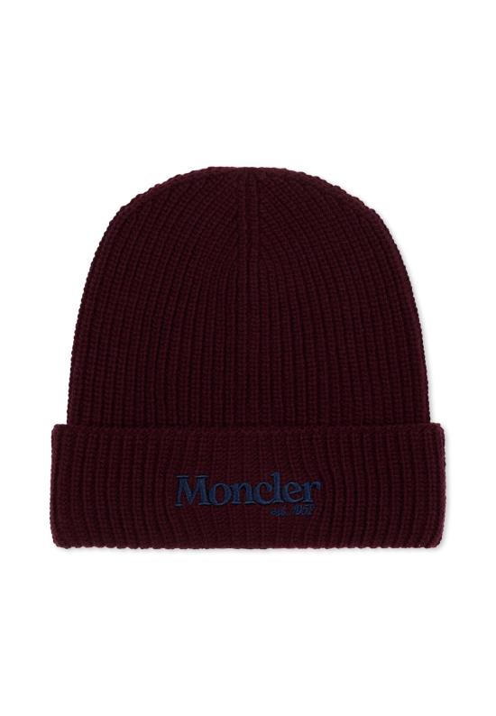 26FW [키즈] 몽클레어 모자 L2954 3B00005 M4281 460 BORDEAUX