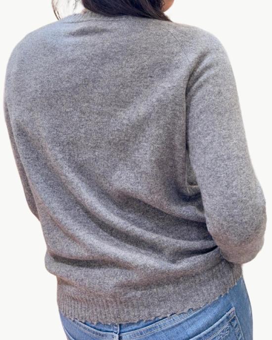  COLORI 스웨터 Colori Custom Frayed Crew "Stanford"  Kensington/La Scala - OTHER BRANDS