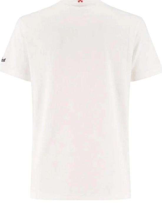 26SS 세인트바쓰 반팔 티셔츠 POT000104325L White - MC2 SAINT BARTH