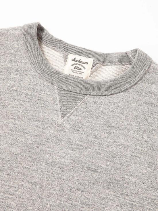  잭맨 긴팔 티셔츠 Gg 스웨트 크루넥 스웨트셔츠 - JACKMAN
