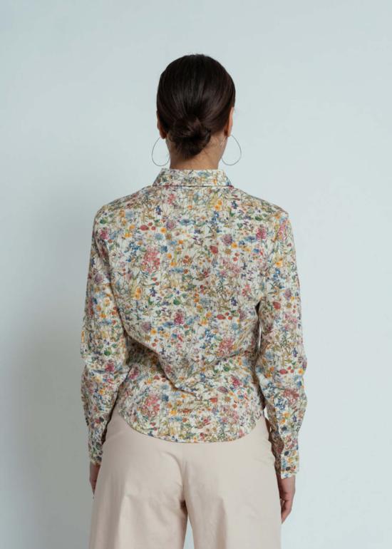  모나 탈하이머 블라우스 Mona Thalheimer Edie 셔츠 Liberty Wild Flowers - MONA THALHEIMER