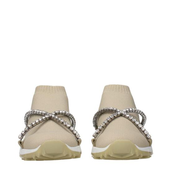  지미추 로퍼 패브릭 슬립온  베이지 - JIMMY CHOO
