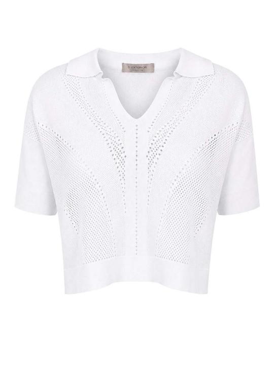 26SS 디익스테리어 폴로 티셔츠 62024R1BIAN White
