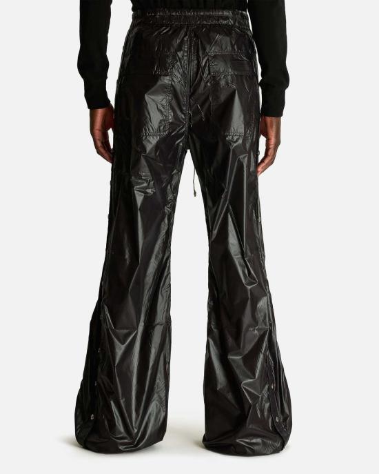  릭 오웬스 스트레이트 팬츠 와이드 푸셔  블랙 - RICK OWENS