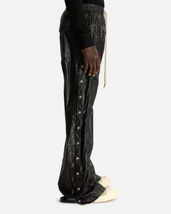  릭 오웬스 스트레이트 팬츠 와이드 푸셔  블랙 - RICK OWENS