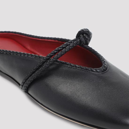 26FW 보테가베네타 플랫 슈즈 855863 VBSD0 1000 BLACK - BOTTEGA VENETA