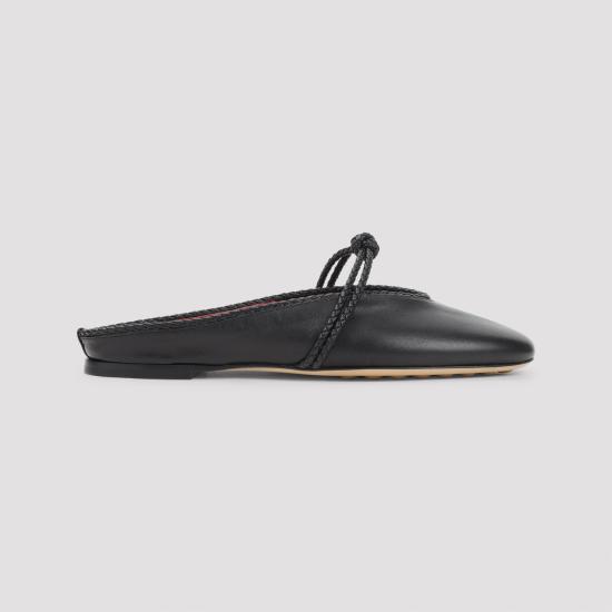 26FW 보테가베네타 플랫 슈즈 855863 VBSD0 1000 BLACK - BOTTEGA VENETA
