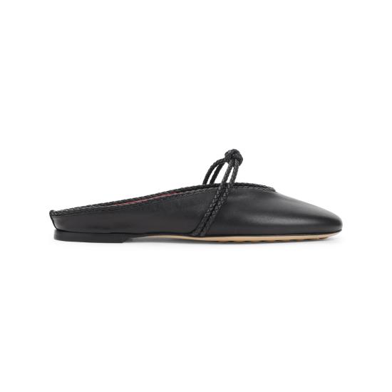 26FW 보테가베네타 플랫 슈즈 855863 VBSD0 1000 BLACK - BOTTEGA VENETA