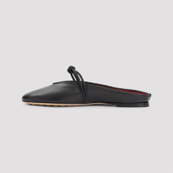 26FW 보테가베네타 플랫 슈즈 855863 VBSD0 1000 BLACK - BOTTEGA VENETA