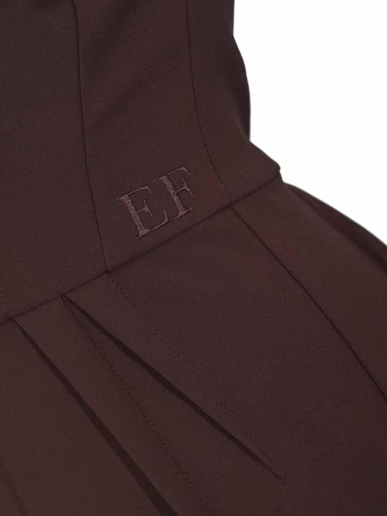 26SS 엘리자베타프랜치 미디 원피스 AB94162E2644 Brown - ELISABETTA FRANCHI