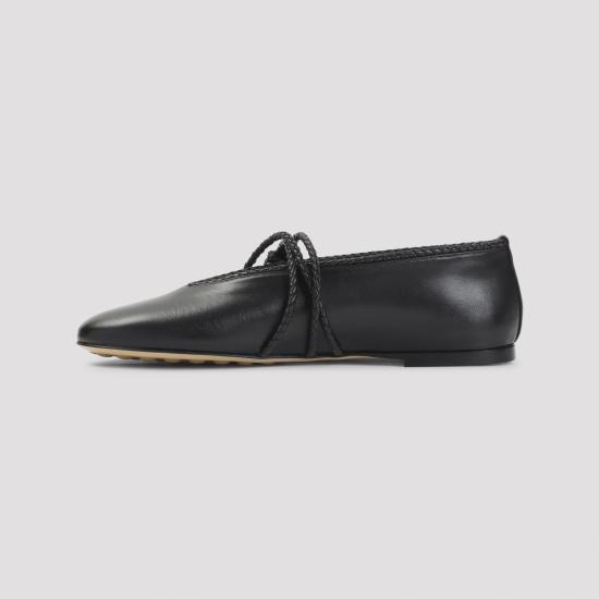 26SS 보테가베네타 플랫 슈즈 855866 VBSD0 1000 BLACK - BOTTEGA VENETA