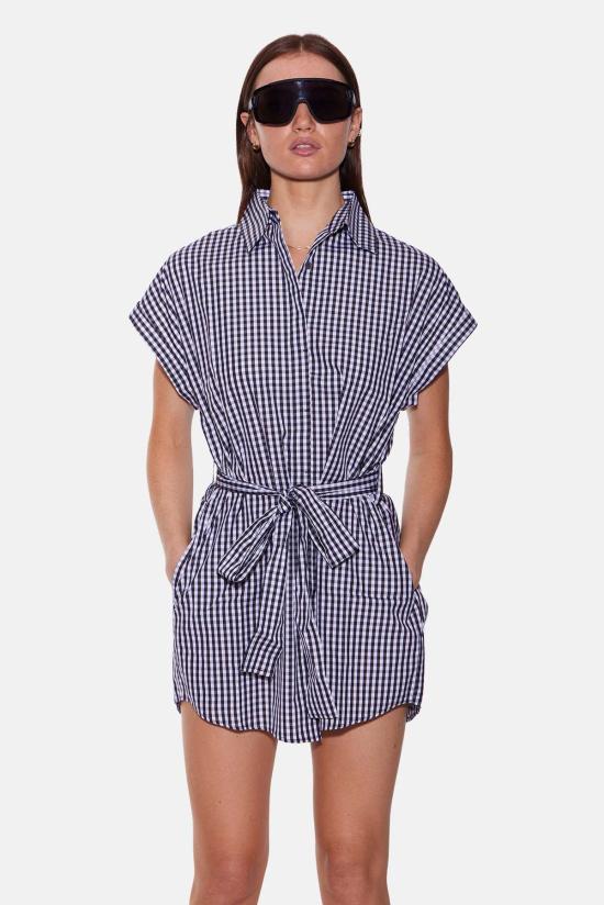  더 타일 클럽 숏 원피스 BCW25DRS78 GINGHAM