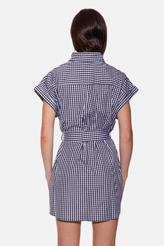  더 타일 클럽 숏 원피스 BCW25DRS78 GINGHAM - THE TILE CLUB