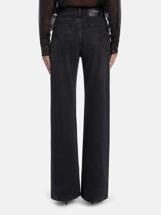 26SS 돈답 스트레이트 팬츠 DP619BDFE305DMB4999 Black - DONDUP