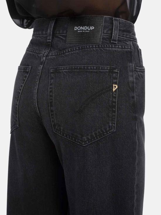 26SS 돈답 스트레이트 팬츠 DP619BDFE305DMB4999 Black - DONDUP