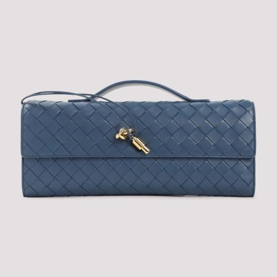 26FW 보테가베네타 안디아모 클러치 741511 VCPP3 4020 BLUE VENEZIA - BOTTEGA VENETA
