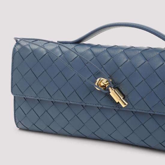 26FW 보테가베네타 안디아모 클러치 741511 VCPP3 4020 BLUE VENEZIA - BOTTEGA VENETA