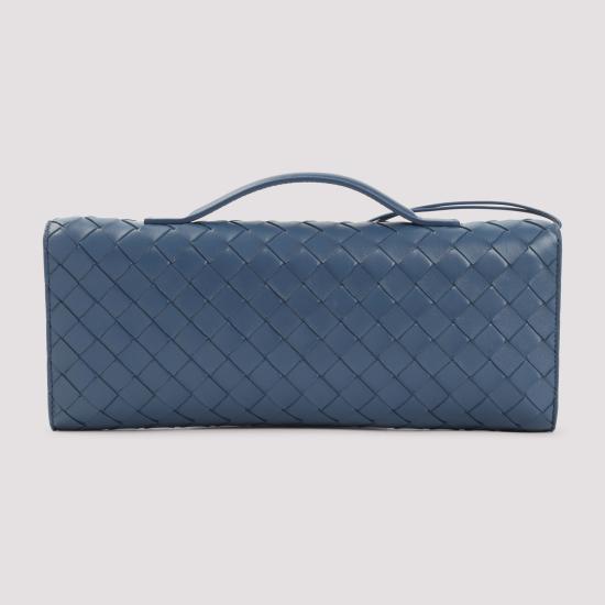 26FW 보테가베네타 안디아모 클러치 741511 VCPP3 4020 BLUE VENEZIA - BOTTEGA VENETA
