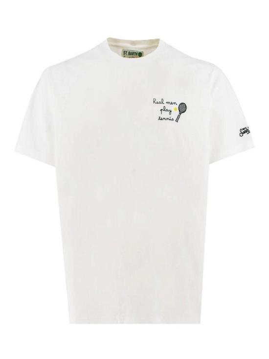 26SS 세인트바쓰 반팔 티셔츠 POT000101996L White