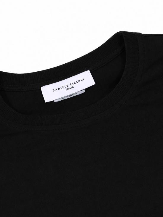 26SS 다니엘피에솔리 반팔 티셔츠 DF0307NERO Black - DANIELE FIESOLI