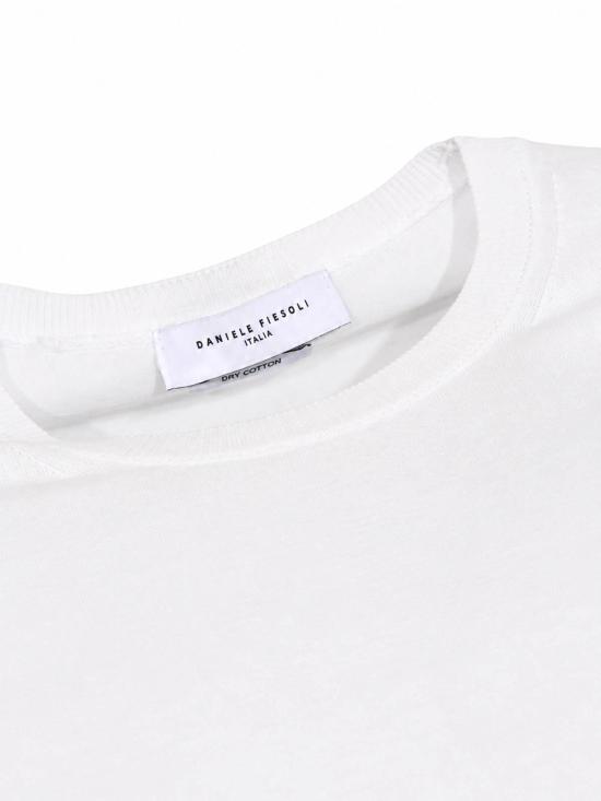26SS 다니엘피에솔리 반팔 티셔츠 DF0307LATTE White - DANIELE FIESOLI