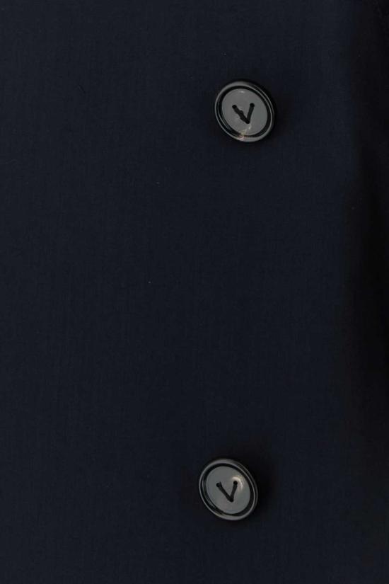 보테가베네타 트렌치 코트 보테가 베네타 울  네이비 - BOTTEGA VENETA