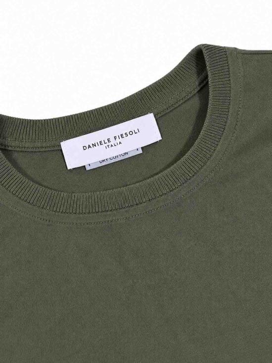 26SS 다니엘피에솔리 반팔 티셔츠 DF0307SALVIA Green - DANIELE FIESOLI