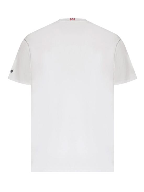 26SS 세인트바쓰 반팔 티셔츠 POT000104379L White - MC2 SAINT BARTH
