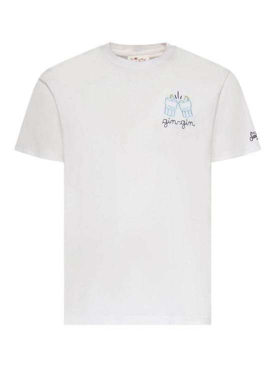 26SS 세인트바쓰 반팔 티셔츠 POT000104379L White
