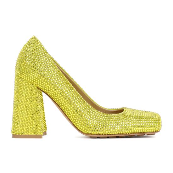 26FW 보테가베네타 힐/펌프스 690004 V1NV2 7278 KIWI - BOTTEGA VENETA