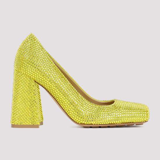 26FW 보테가베네타 힐/펌프스 690004 V1NV2 7278 KIWI - BOTTEGA VENETA