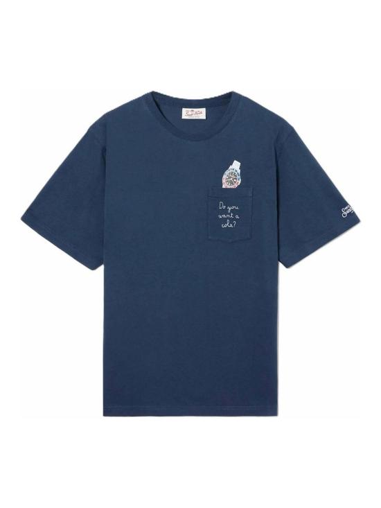 26SS 세인트바쓰 반팔 티셔츠 AUS000101983L Blue