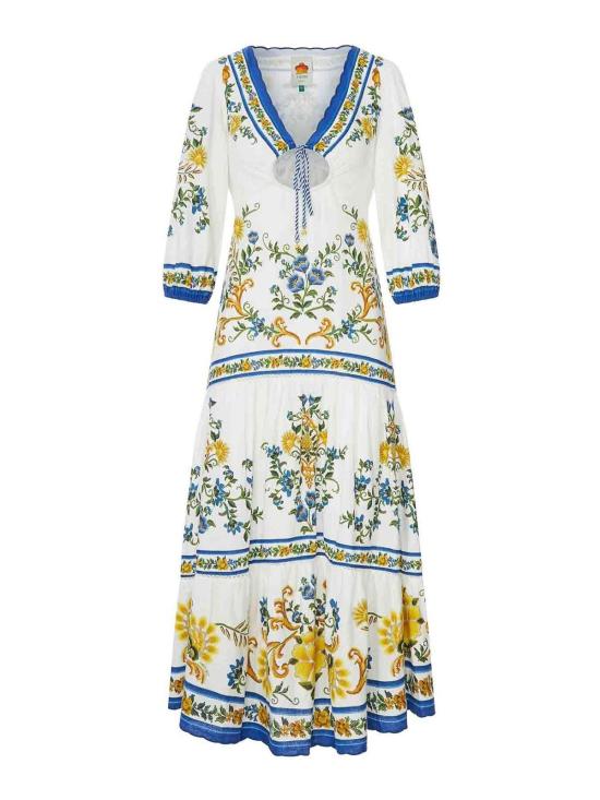 26FW 팜 리오 롱 원피스 35551525185 White