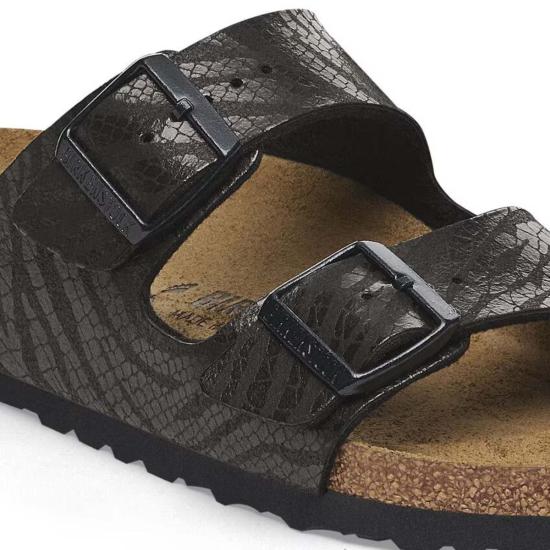  버켄스탁 샌들 버켄슈톡 아리조나 합성  블랙 제브라 - BIRKENSTOCK