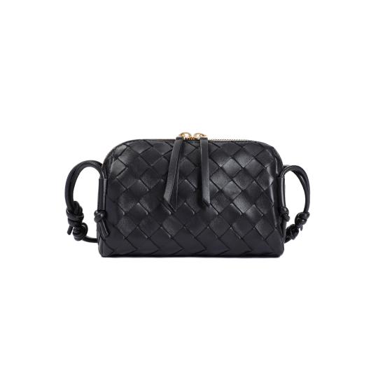 26FW 보테가베네타 인트레치아토 콘서트 파우치 794258 VCPP1 8425 BLACK - BOTTEGA VENETA