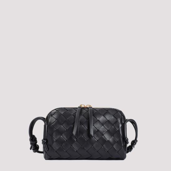 26FW 보테가베네타 인트레치아토 콘서트 파우치 794258 VCPP1 8425 BLACK