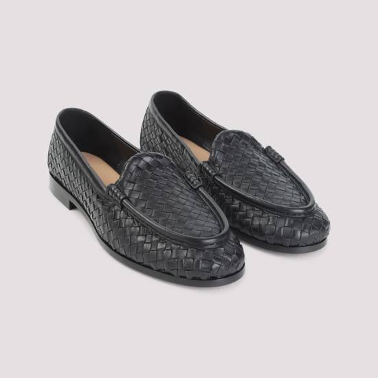 26FW 보테가베네타 로퍼 867565 V2ED0 1000 BLACK - BOTTEGA VENETA